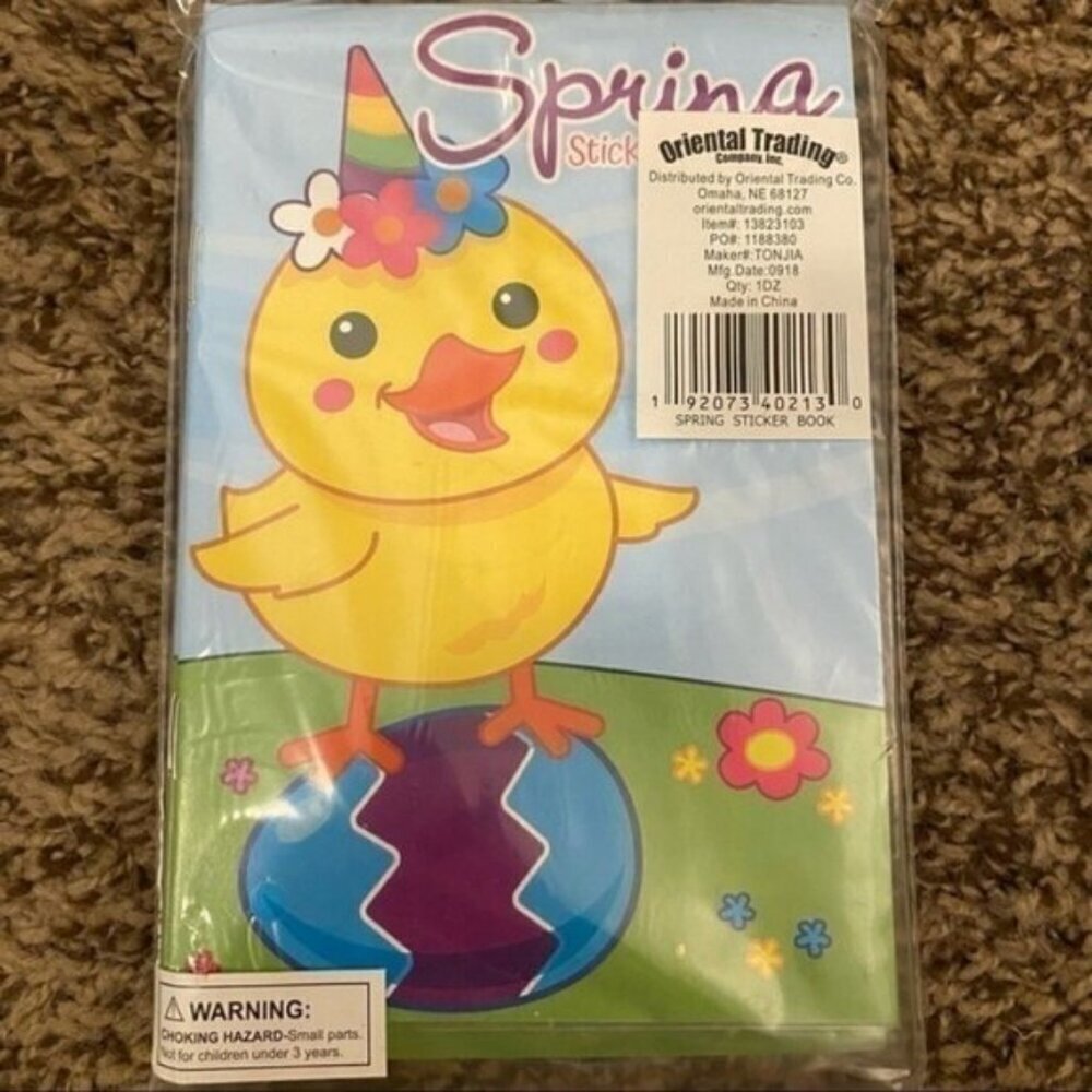 Spring Stickers Books 12 Pack - Picture 3 of 3
